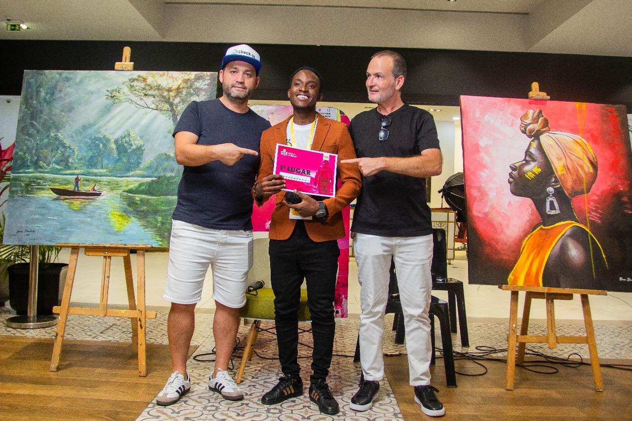 Foto de grupo ou pódio